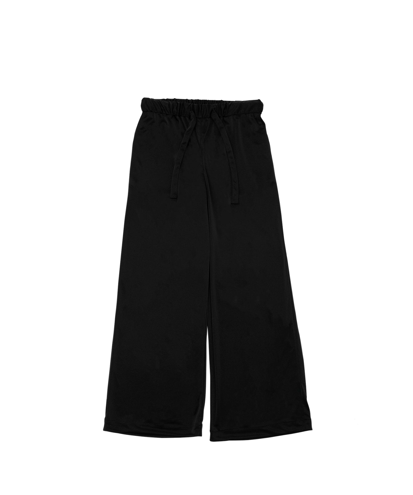 サテンパンツ BLK