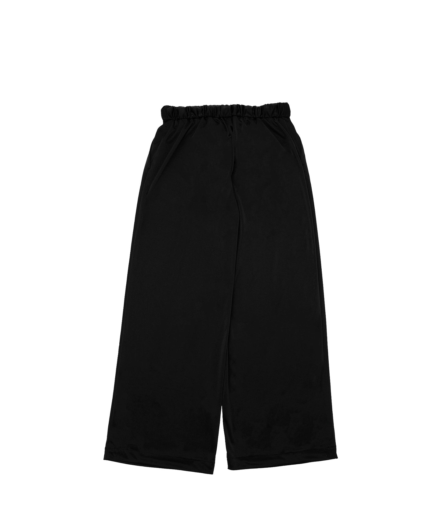 サテンパンツ BLK