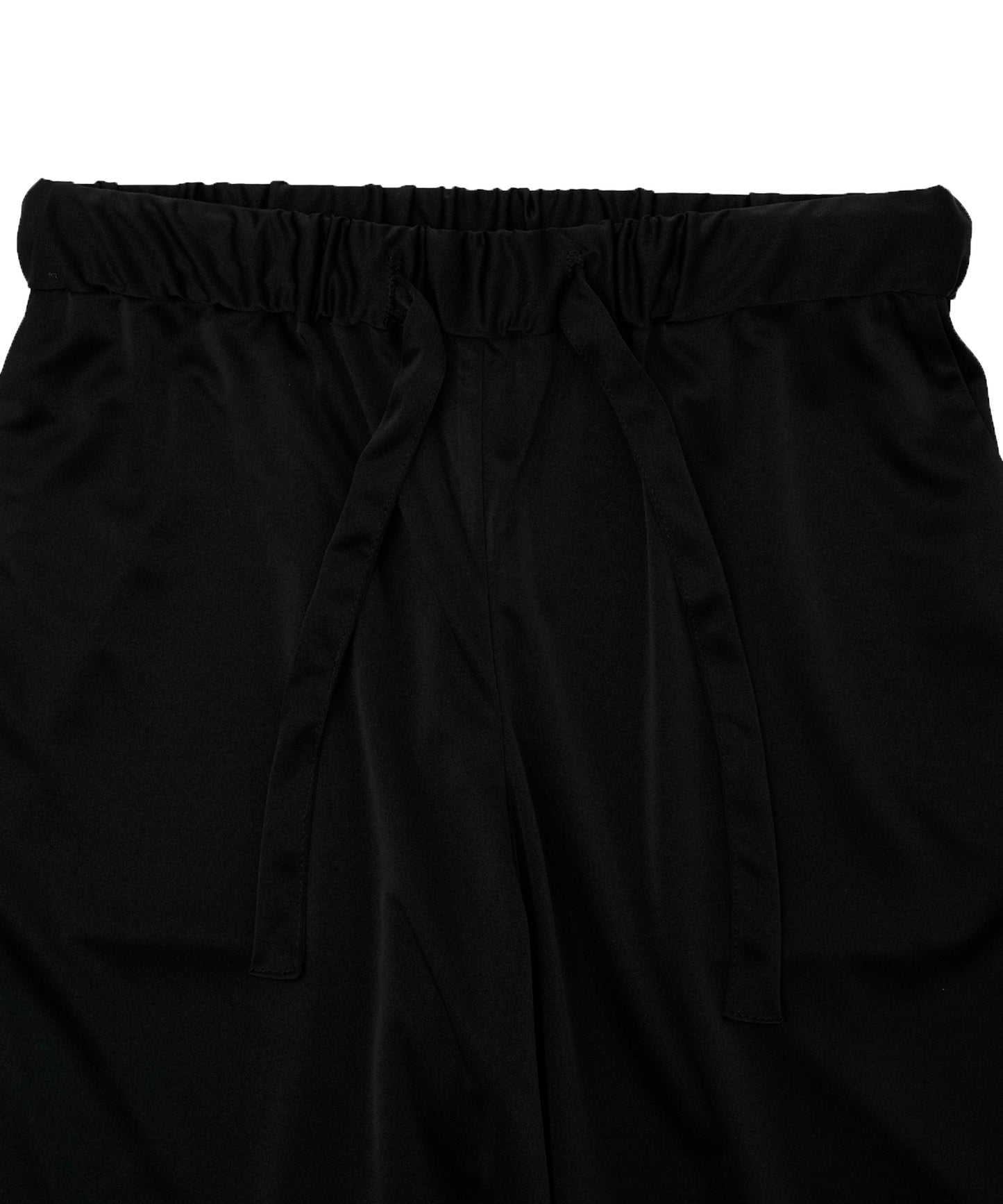 サテンパンツ BLK