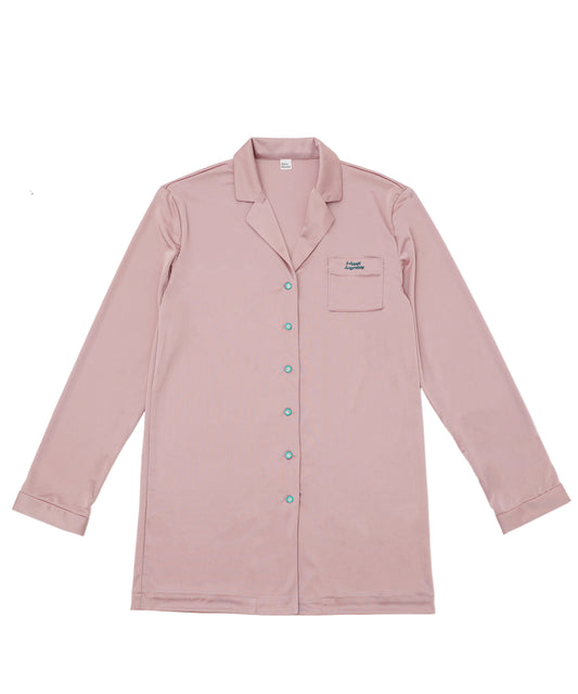 サテンシャツ PNK
